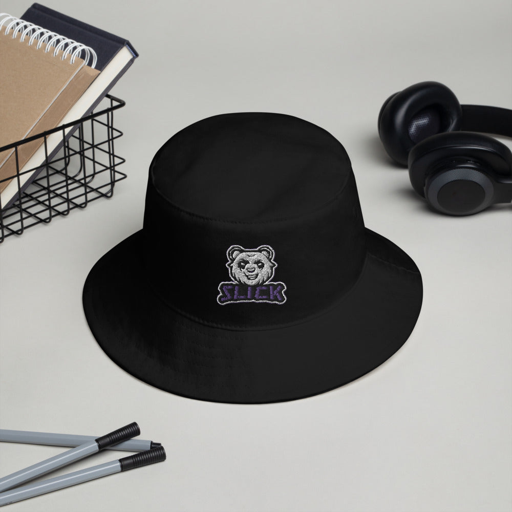 Bucket Hat - Panda Purple