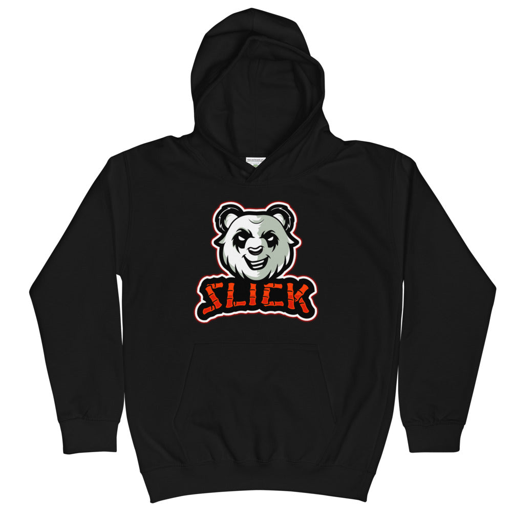 Big Panda Logo - Youth Hoodie - Lava Orange