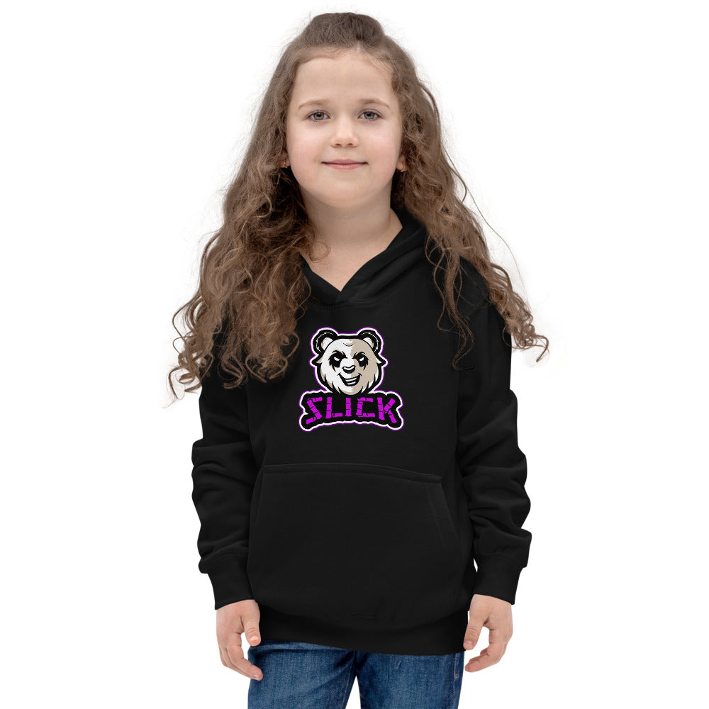 Big Panda Logo - Youth Hoodie - Panda Purple