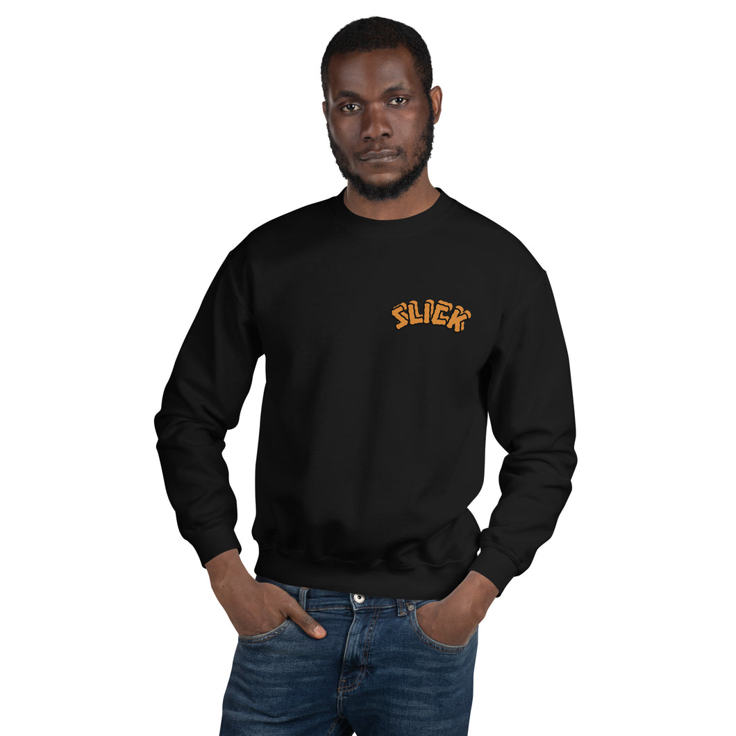 3D Slick - Sweatshirt - Brown