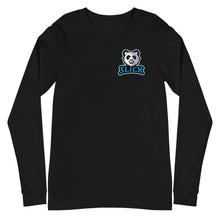 Load image into Gallery viewer, Panda Polo - Long Sleeve - Neon Blue
