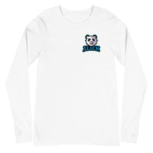 Load image into Gallery viewer, Panda Polo - Long Sleeve - Neon Blue
