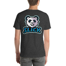 Load image into Gallery viewer, Smaller 3D Logo - T-Shirt - Neon Blue
