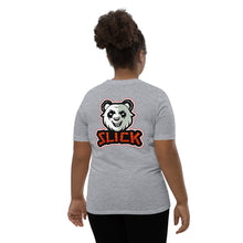 Load image into Gallery viewer, Panda on the Back - Youth T - Lava Orange
