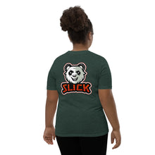 Load image into Gallery viewer, Panda on the Back - Youth T - Lava Orange
