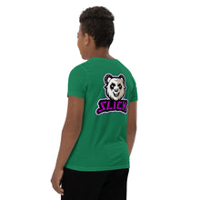 Load image into Gallery viewer, Panda on the Back - Youth T - Panda Purple
