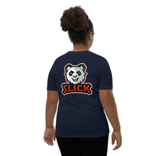 Load image into Gallery viewer, Panda on the Back - Youth T - Lava Orange
